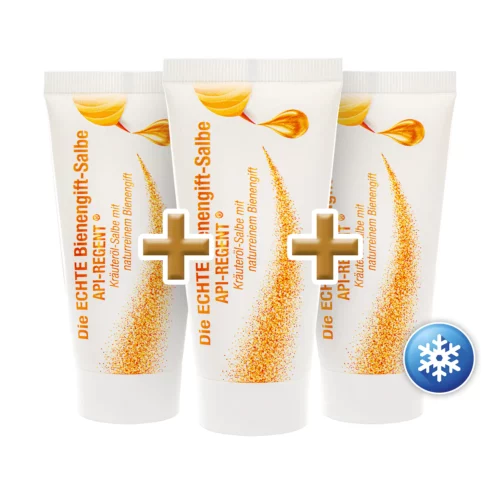 3 Er Set Die Echte Bienengift Salbe Api Regent® 2