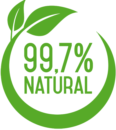 99,7% Natural